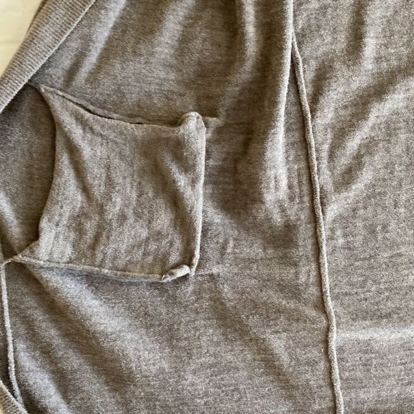 Barefoot Dreams CozyChic Ultra Lite Hooded Cocoon Cardigan Medium - Picture 10 of 12